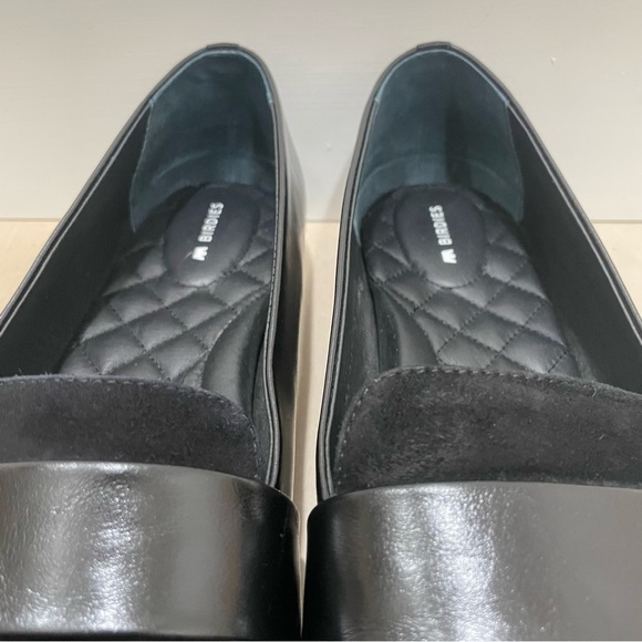 Birdies Blackbird Flats Women's Size 9.5 Black Quilted Licorice Leather - Picture 5 of 15
